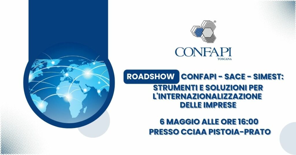 roadshow confapi sace simest strumenti e soluzioni per l'internazionalizzazione delle imprese